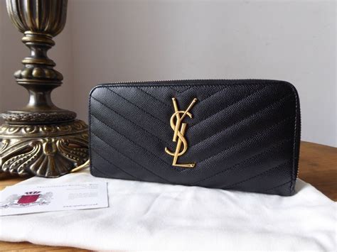 ysl woman wallet|YSL zipper wallet.